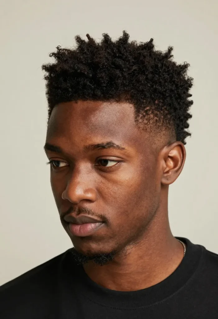 Haircut with Kinky Spikes Haircut with Kinky Spikes