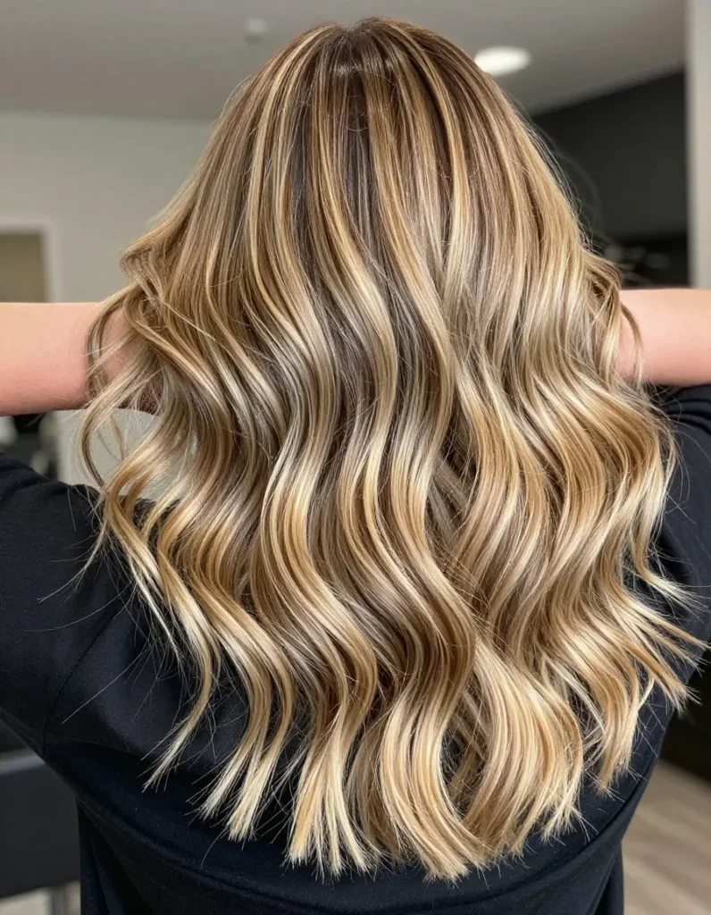 High-Contrast Bronde Coloring High-Contrast Bronde Coloring