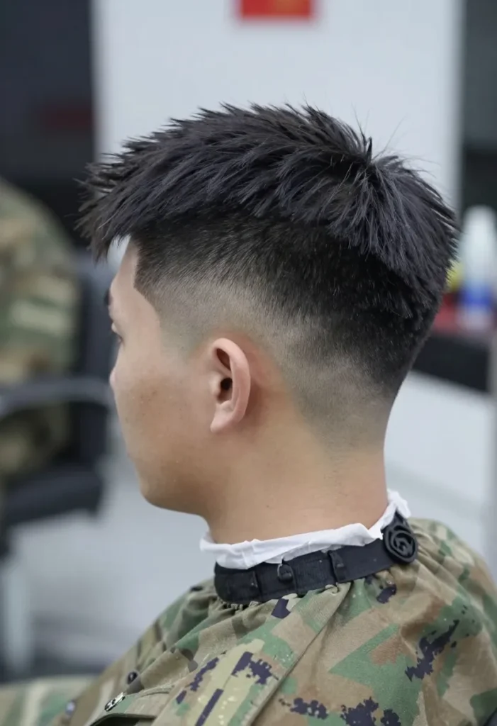 High and Tight with Freestyle Hair Design High and Tight with Freestyle Hair Design