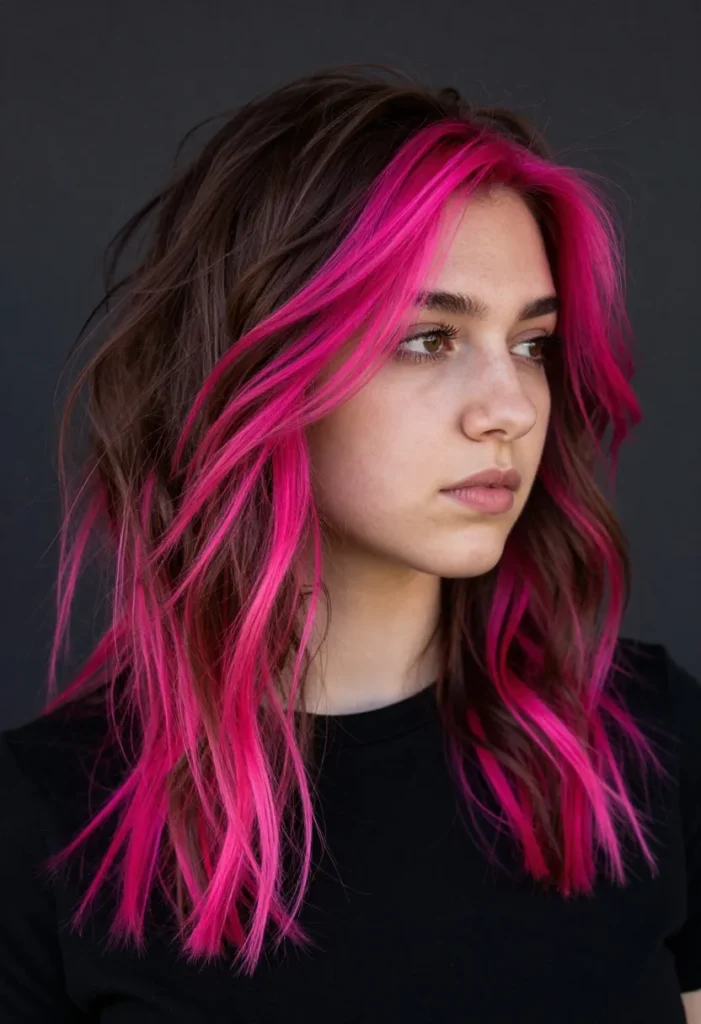 Hot Pink Highlights Hot Pink Highlights