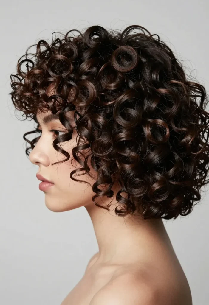 Iconic Spiral Perms for Short Hair Iconic Spiral Perms for Short Hair