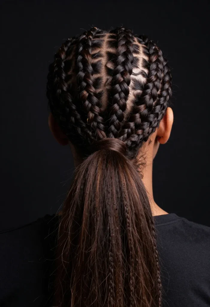 Jumbo Cornrows Pony Jumbo Cornrows Pony