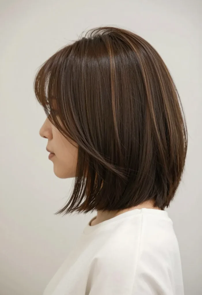 Layered Angled Bob Layered Angled Bob