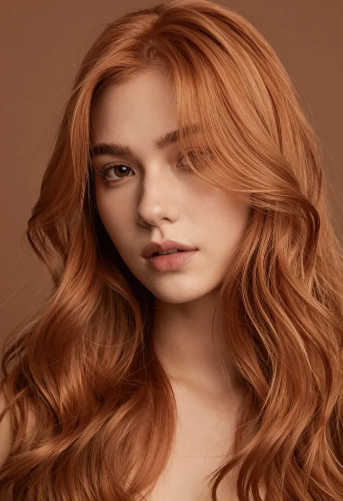 Light Auburn Money Pieces Light Auburn Money Pieces