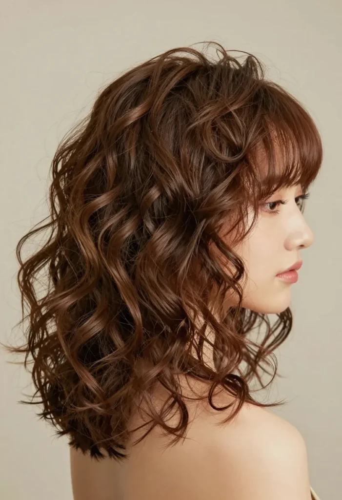 Loopy Updo with Bangs Loopy Updo with Bangs