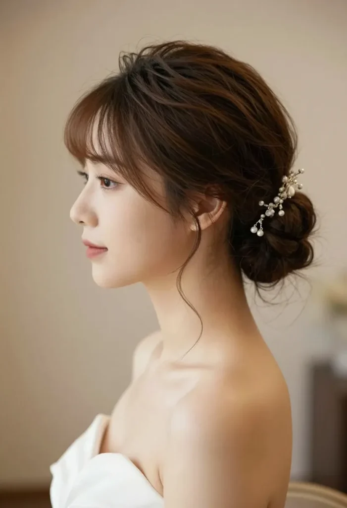 Low Bejeweled Bun Low Bejeweled Bun
