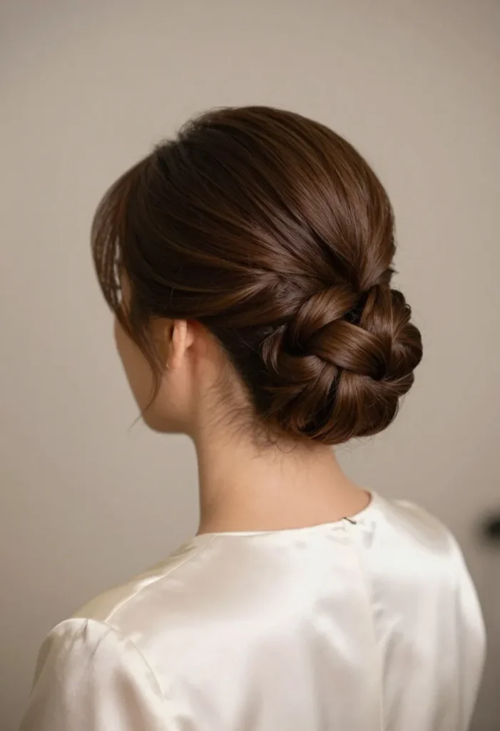 Low Chignon Bun Low Chignon Bun