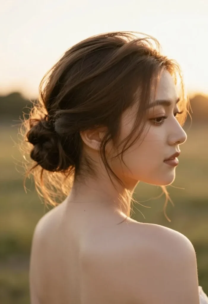 Low Messy Bun Low Messy Bun