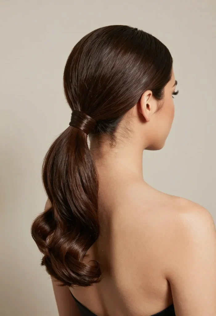 Low Ponytail Hairstyle for Prom Low Ponytail Hairstyle for Prom
