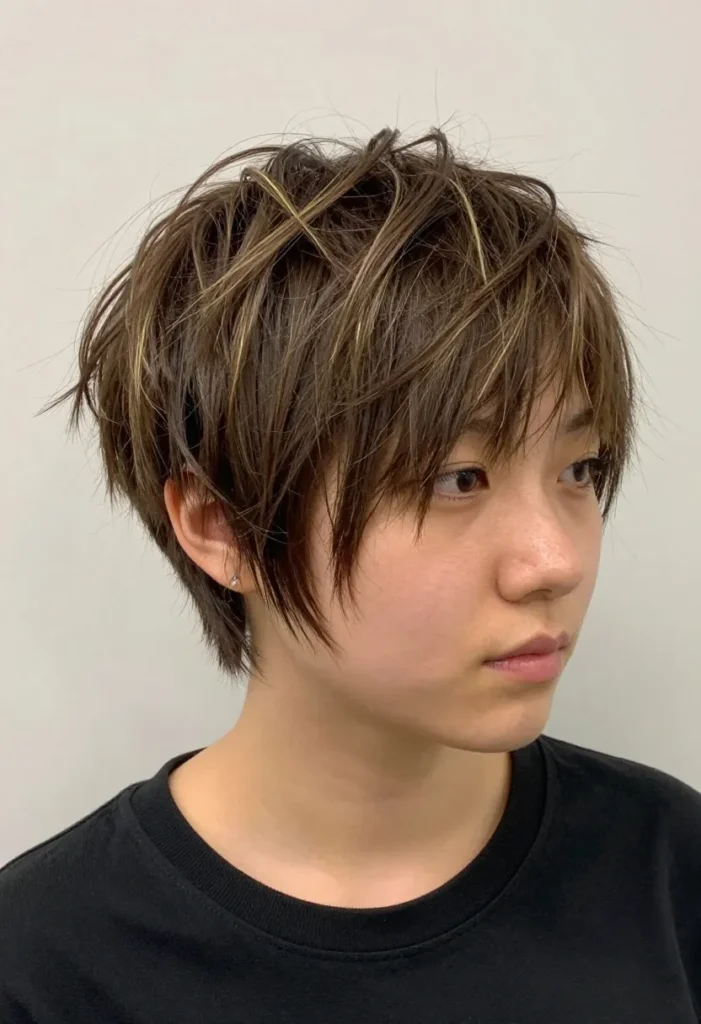 Messy Asymmetrical Crop Messy Asymmetrical Crop