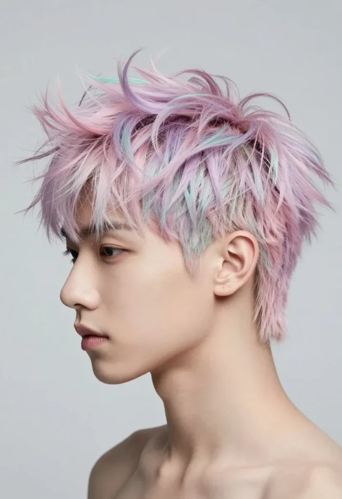 Messy Pastel Hawk Messy Pastel Hawk