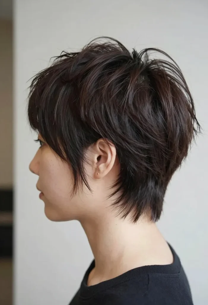 Messy Tapered Pixie Messy Tapered Pixie