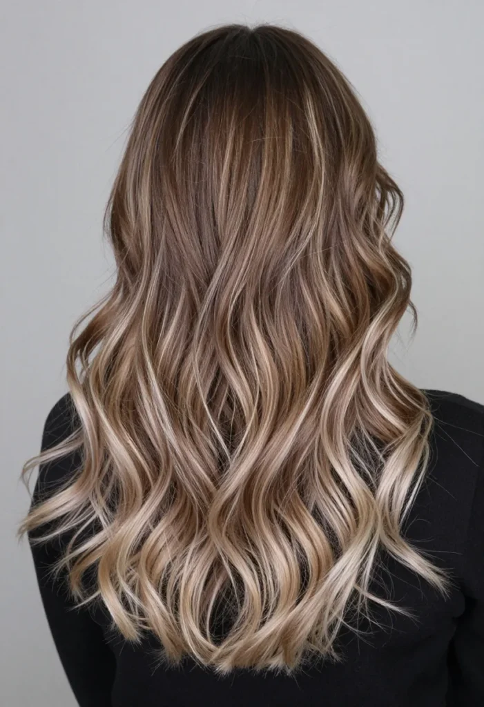 Pearly Champagne Balayage Pearly Champagne Balayage