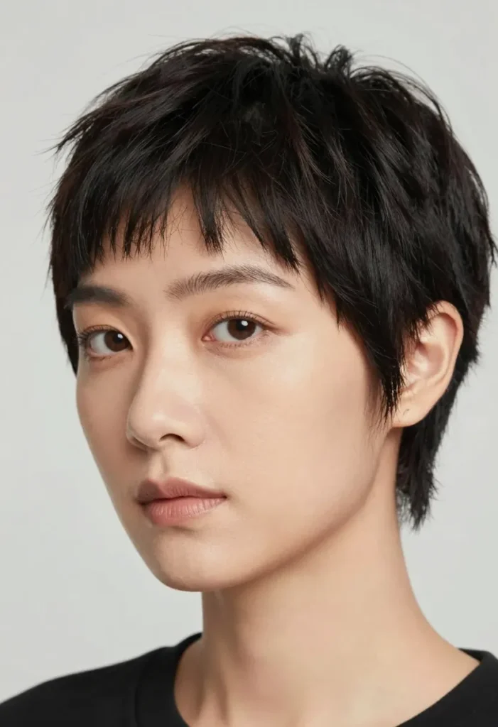 Pixie with Wispy Bangs Pixie with Wispy Bangs
