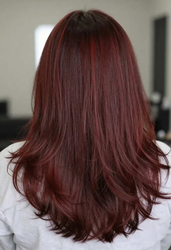 Ruby Red Hair Highlights Ruby Red Hair Highlights