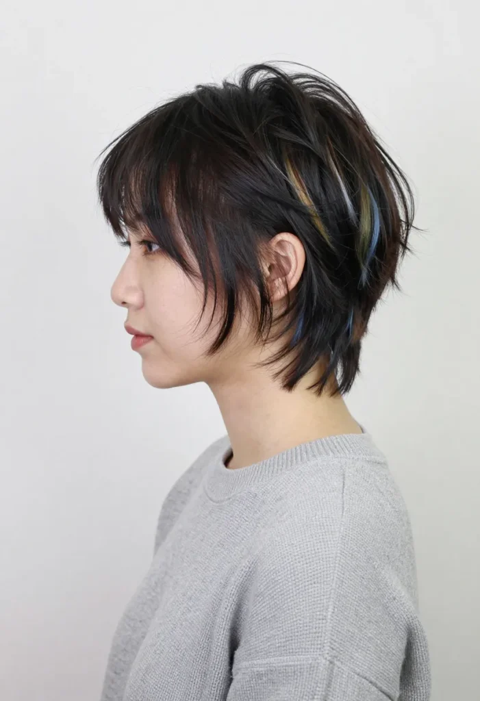 Sharp Style with Curtain Bangs Sharp Style with Curtain Bangs