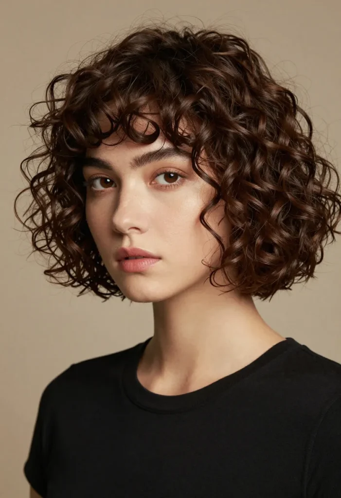 Short Curly Bob Short Curly Bob