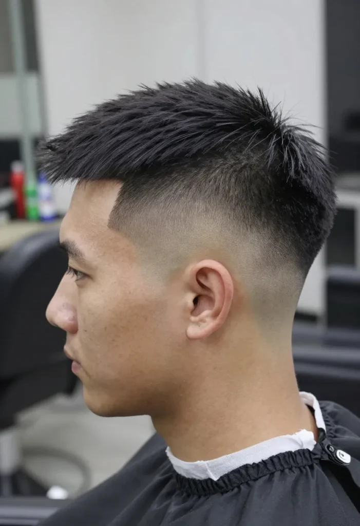 Short Mohawk High Fade Short Mohawk High Fade