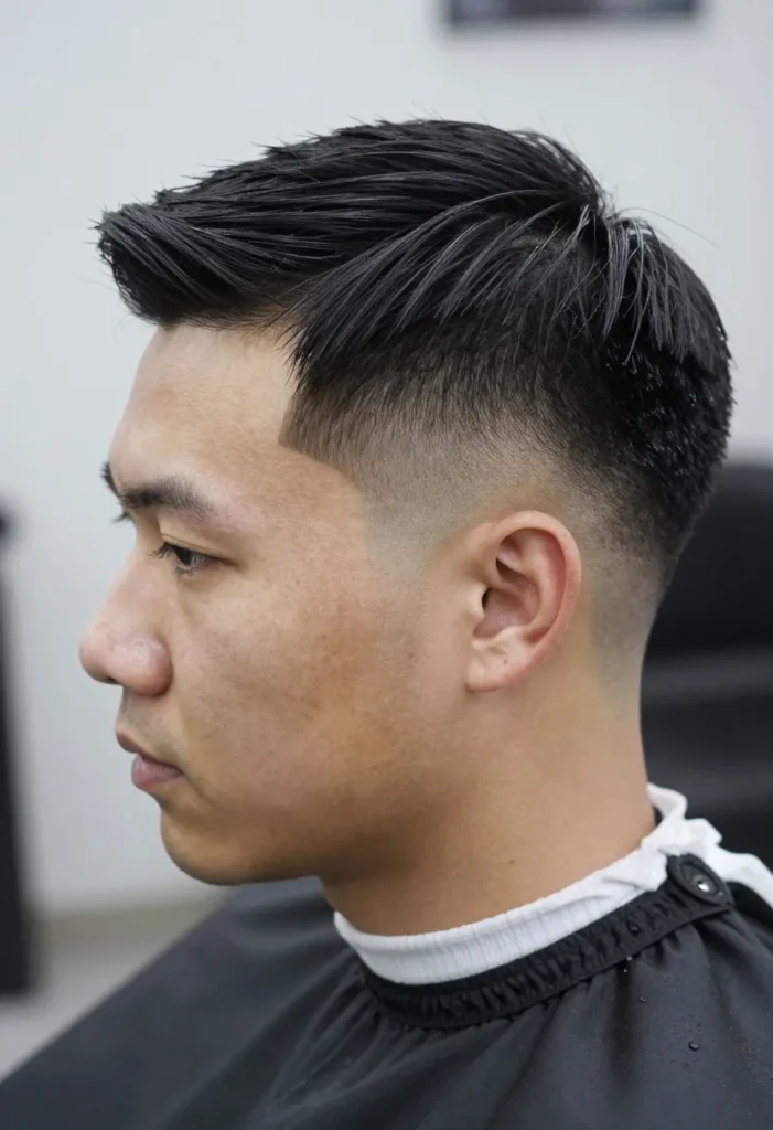 Short Blended Slick Back Short Blended Slick Back