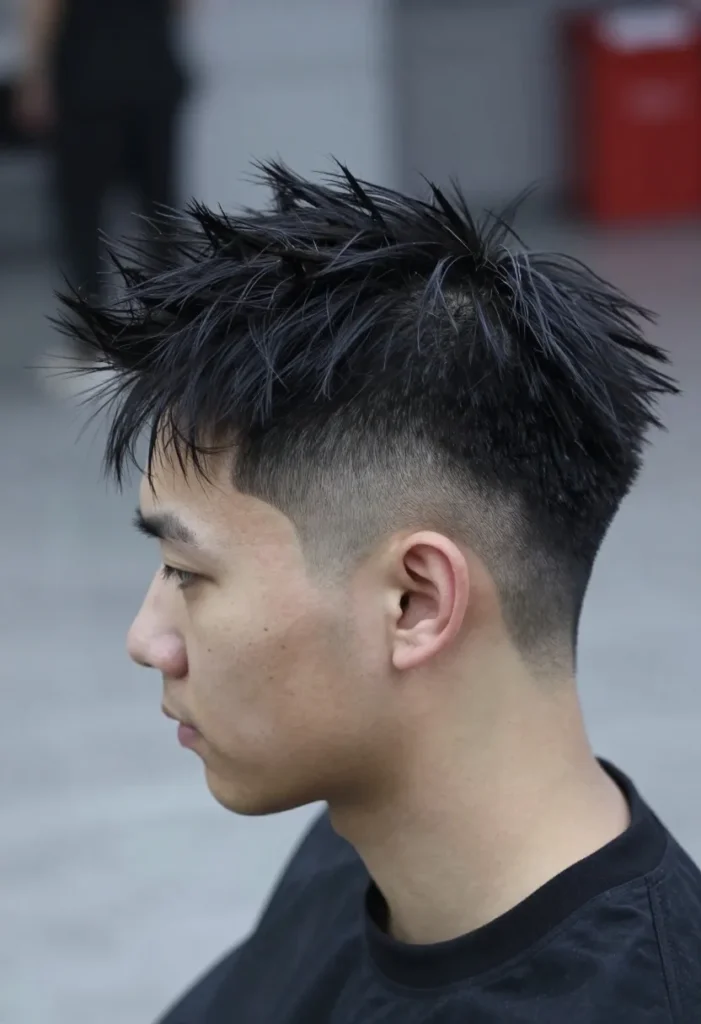 Short Sides and Spiky Long Top Short Sides and Spiky Long Top