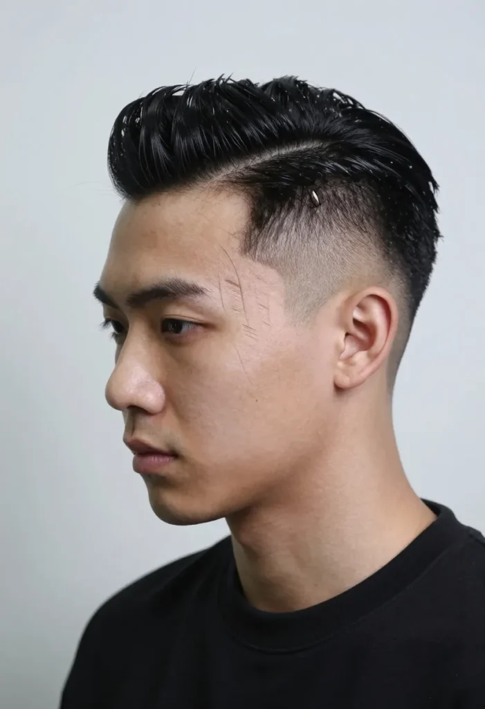 Short Slick Back Mohawk Short Slick Back Mohawk