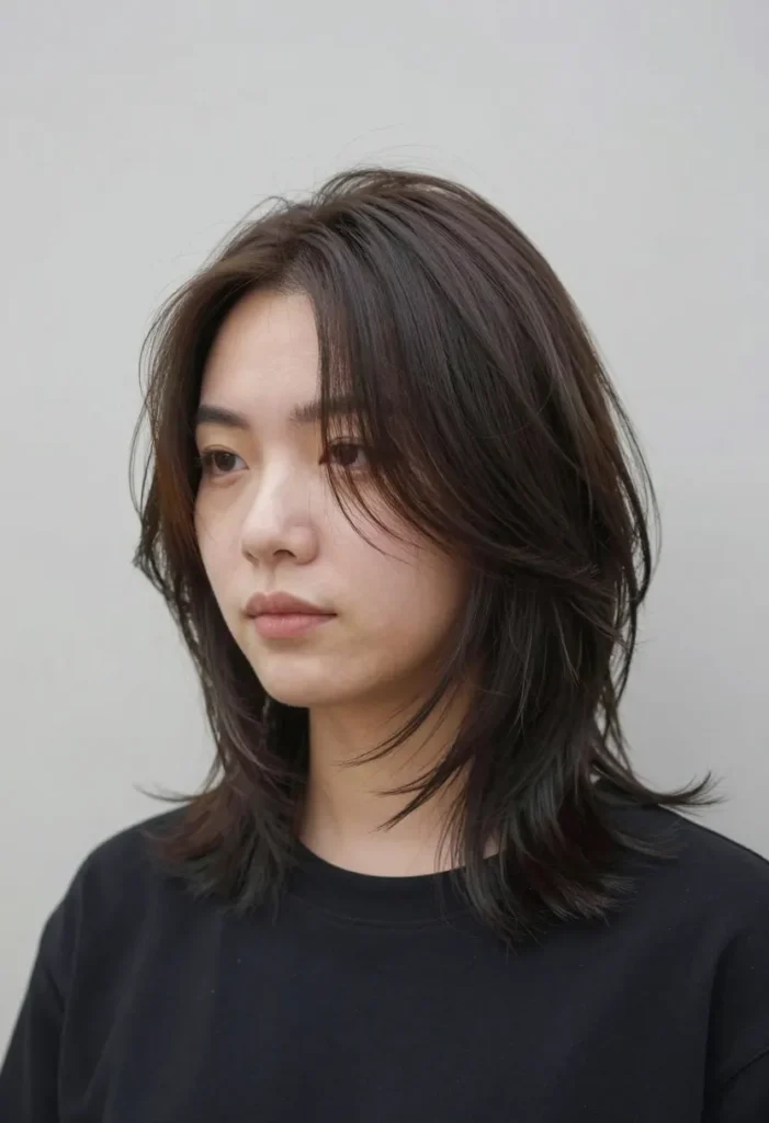 Shoulder-Length Shag Shoulder-Length Shag