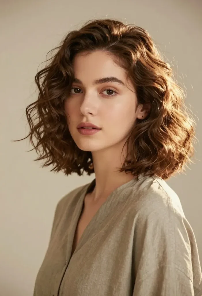 Shoulder-Length Spiraled Style Shoulder-Length Spiraled Style