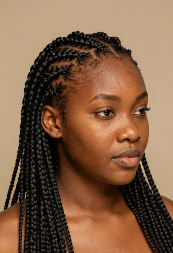 Simple Ghana Braids Simple Ghana Braids