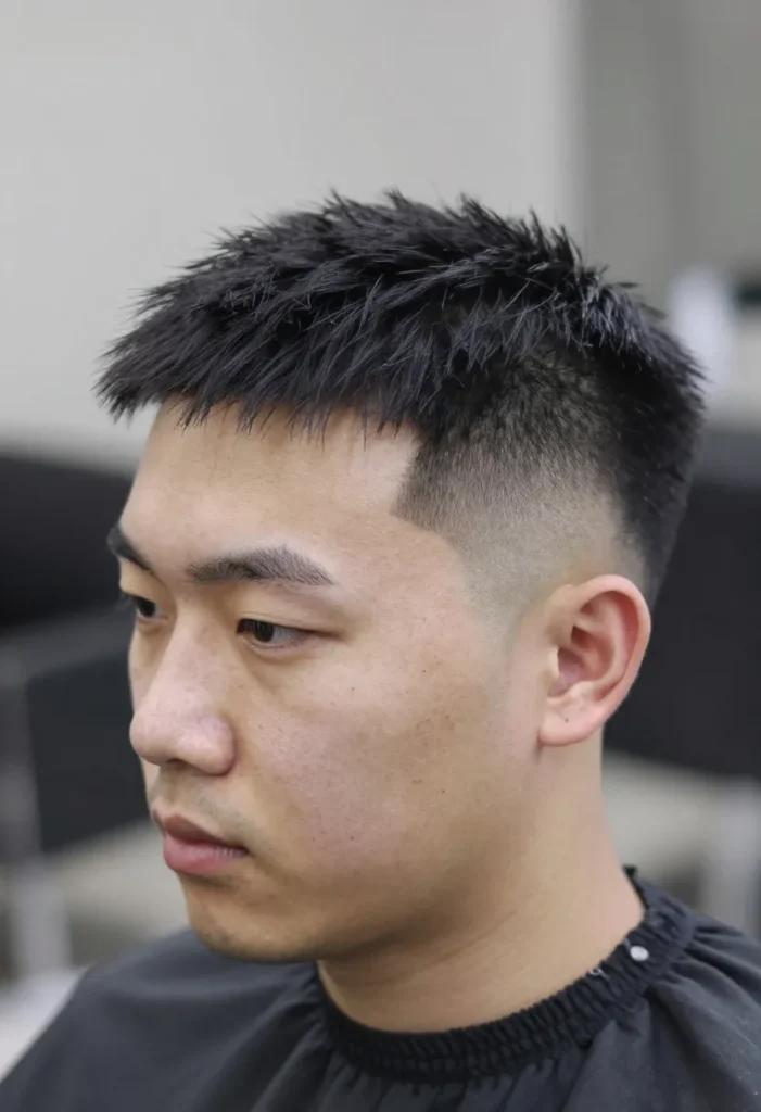 Skin Fade Hairstyle for Round Face Skin Fade Hairstyle for Round Face
