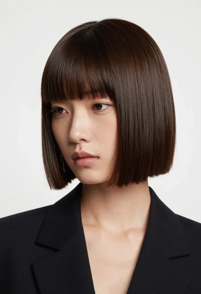 Sleek '90s-Inspired Cut Sleek '90s-Inspired Cut