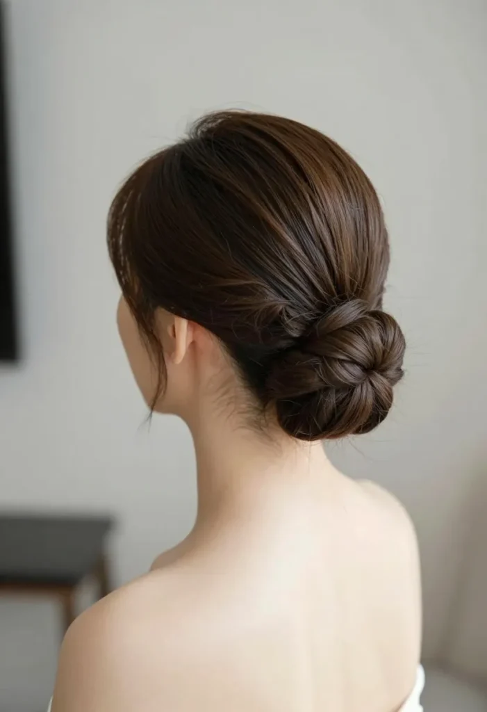 Sleek Voluminous Chignon Sleek Voluminous Chignon