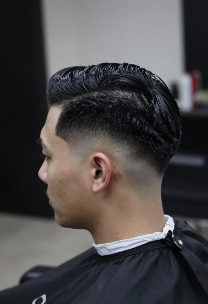 Slick Back Burst Fade Slick Back Burst Fade
