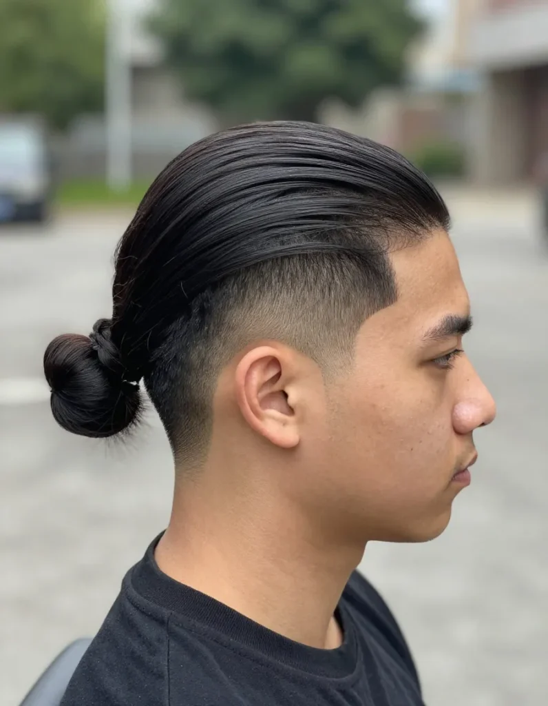 Slick Back Man Bun Slick Back Man Bun