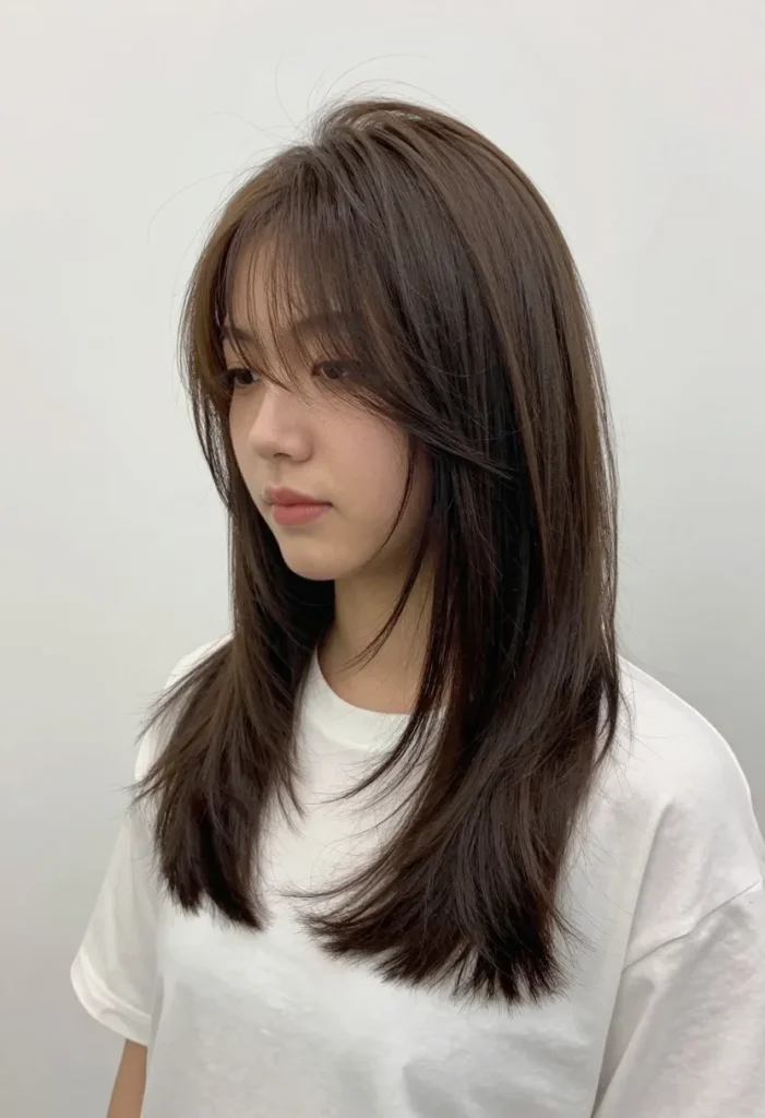 Soft Layers and Peekaboo Bangs Soft Layers and Peekaboo Bangs