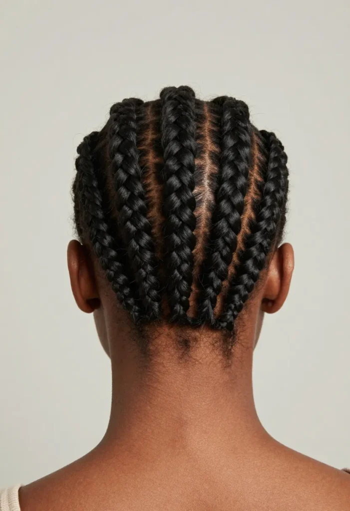 Straight Back Cornrows Straight Back Cornrows