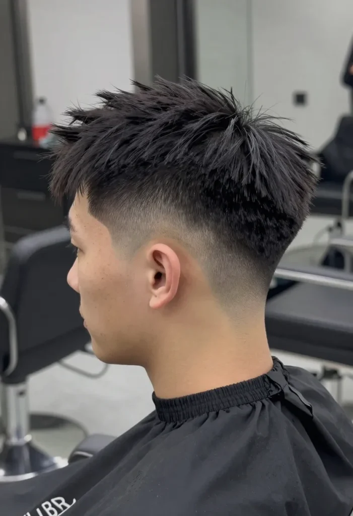 Straight High Top Cut Straight High Top Cut
