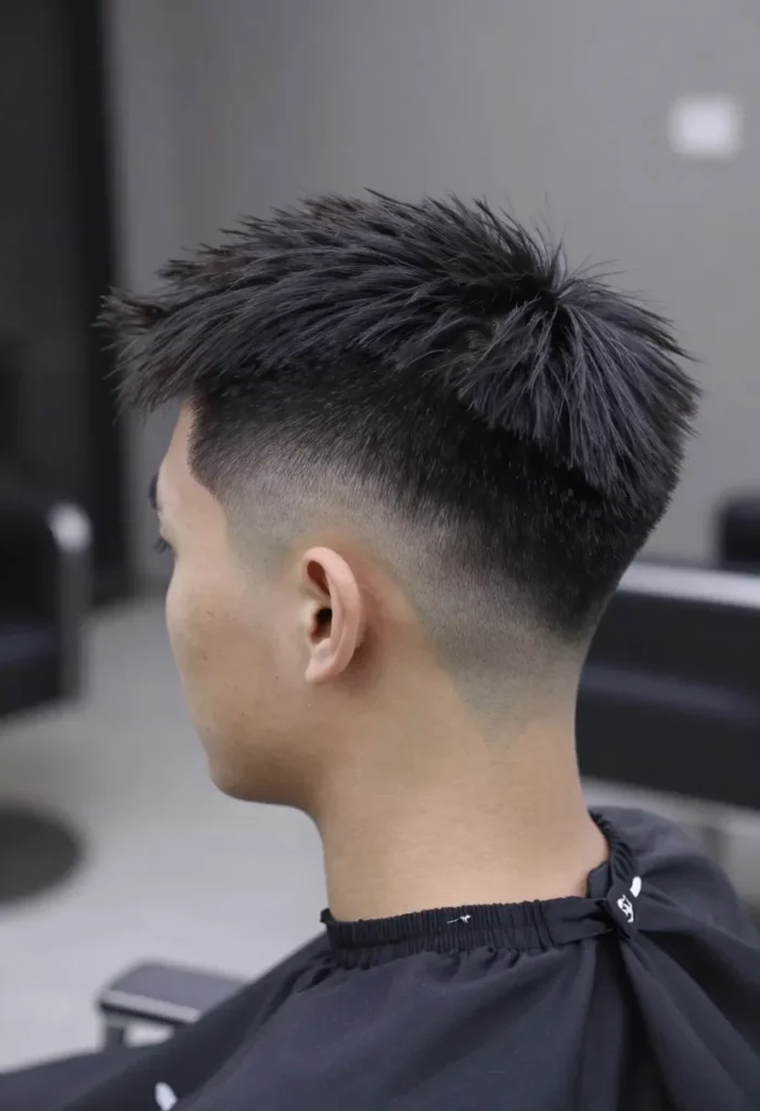 Stylish Taper Fade with Design Stylish Taper Fade with Design