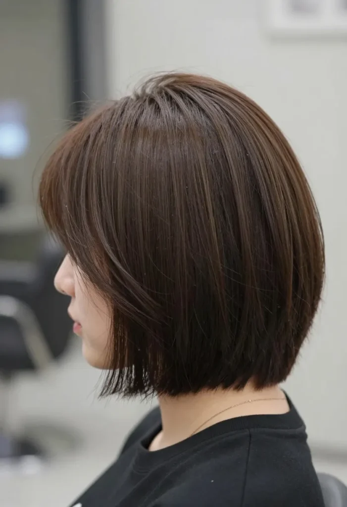 Subtle Side-Shaved Bob Subtle Side-Shaved Bob