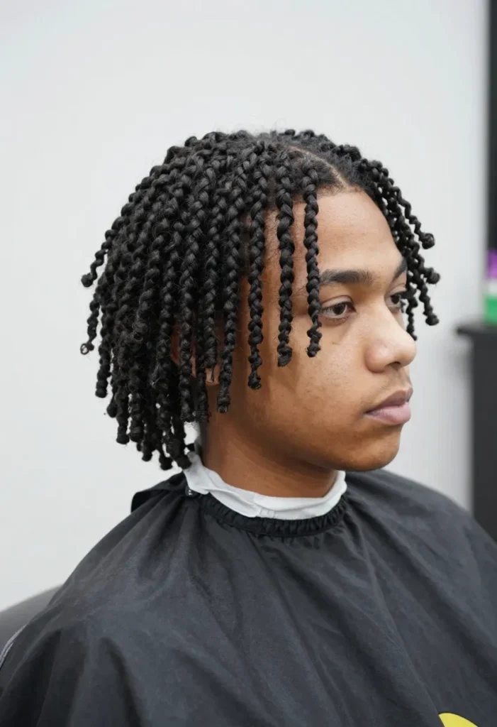 Tapered Afro Twists Tapered Afro Twists