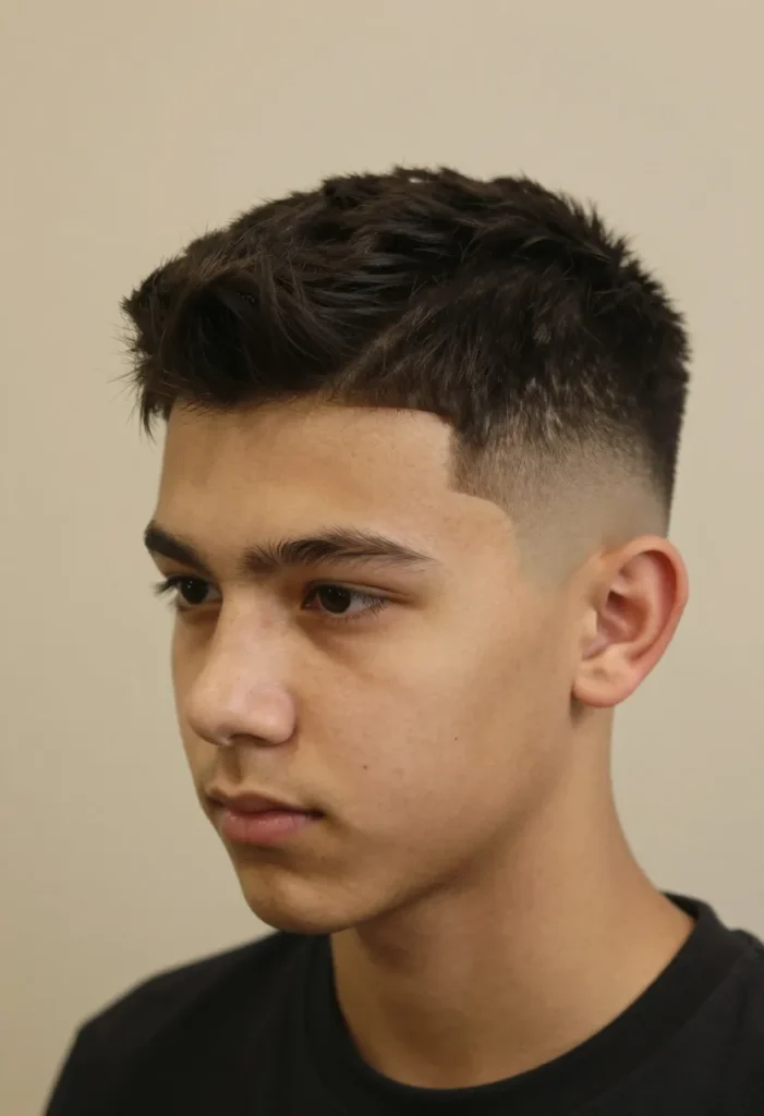 Temple Fade for Thick Hair Temple Fade for Thick Hair