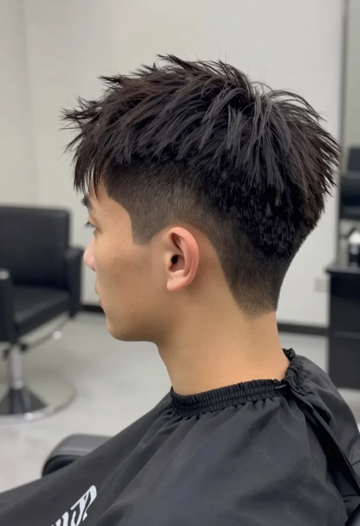 Textured Crop with Skin Fade Textured Crop with Skin Fade