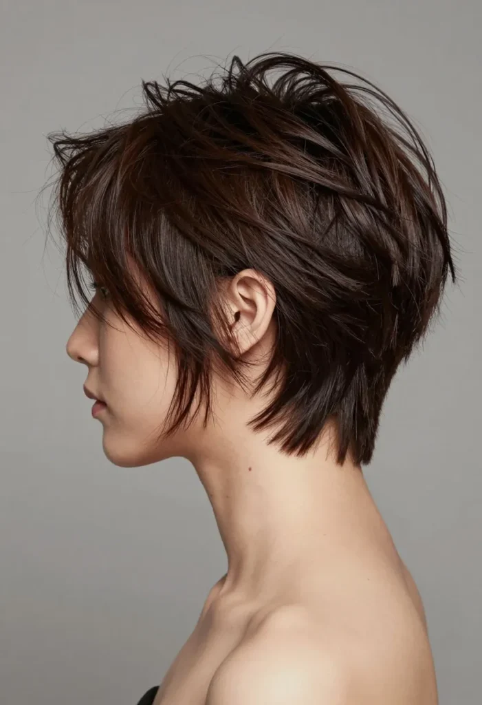 Textured Pixie for Thick Hair Textured Pixie for Thick Hair