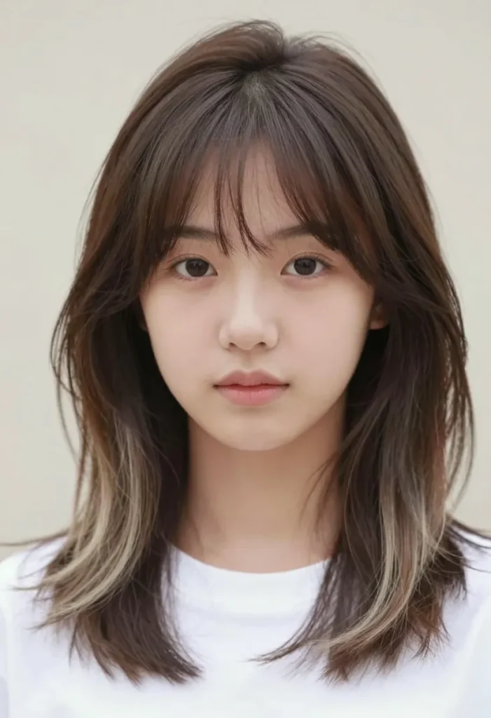 The Chin-Length Layered Cut The Chin-Length Layered Cut