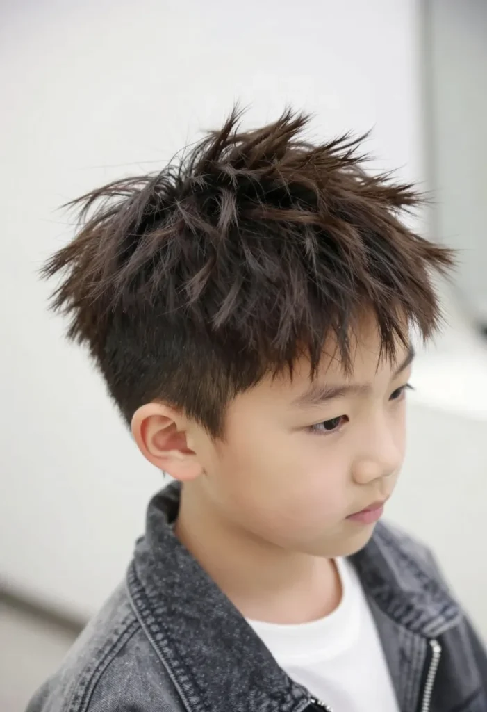 The Short Spiky Cut The Short Spiky Cut