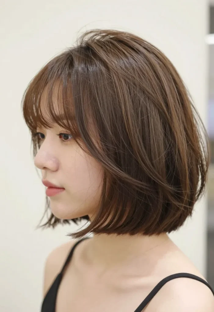 Tousled Chin-Length Cut Tousled Chin-Length Cut
