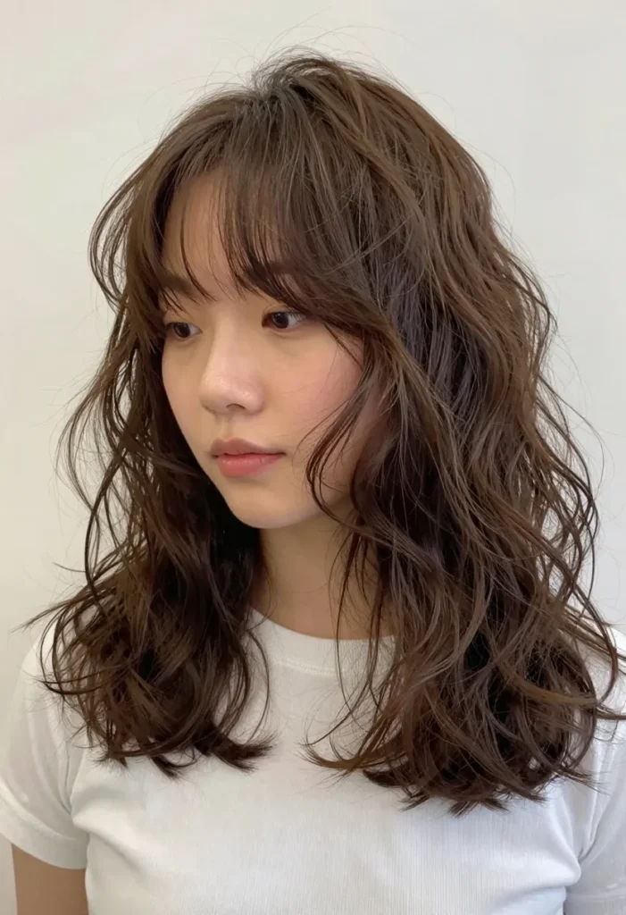 Tousled Hairdo with Layers Tousled Hairdo with Layers