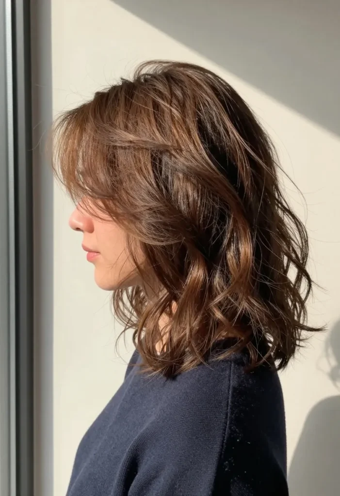 Tousled Peek-a-Boo Style Tousled Peek-a-Boo Style