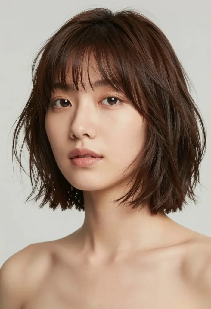 Tousled Straight Bob Tousled Straight Bob