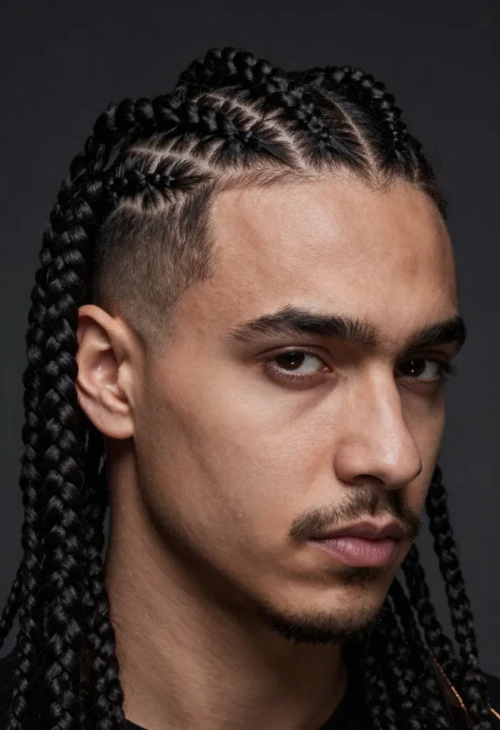 Twisted Undercut Braids Twisted Undercut Braids