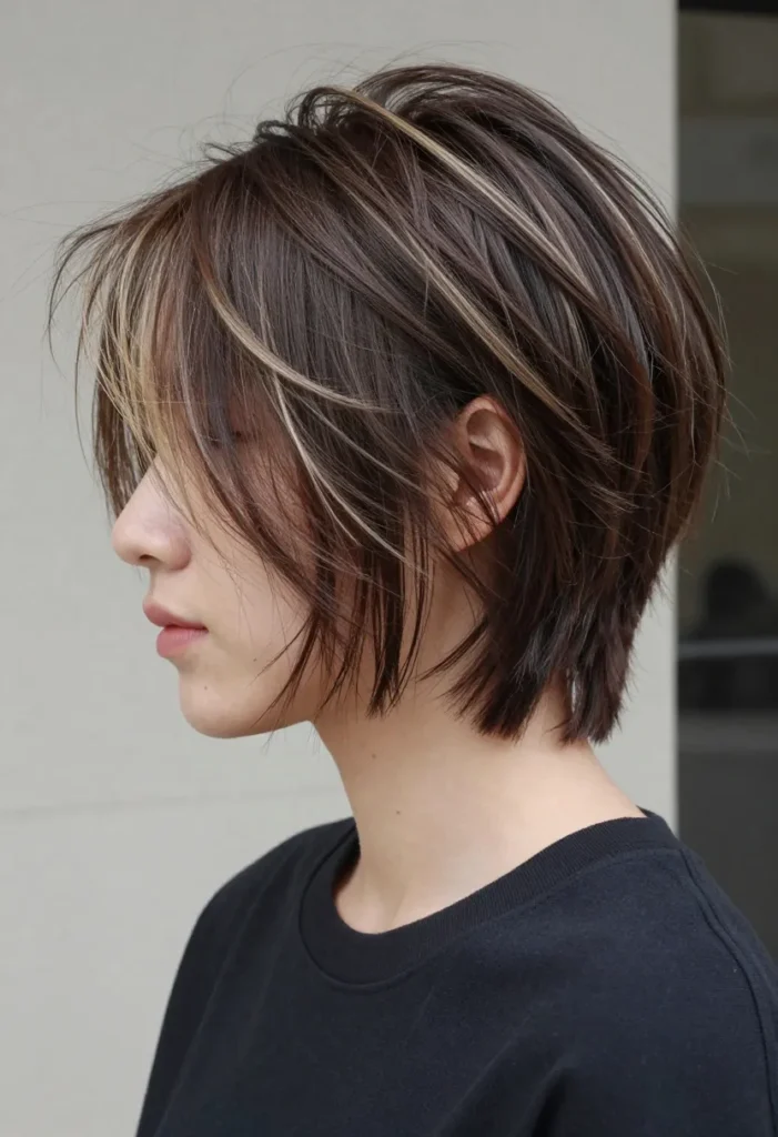 Two-Tone Choppy Cut Two-Tone Choppy Cut